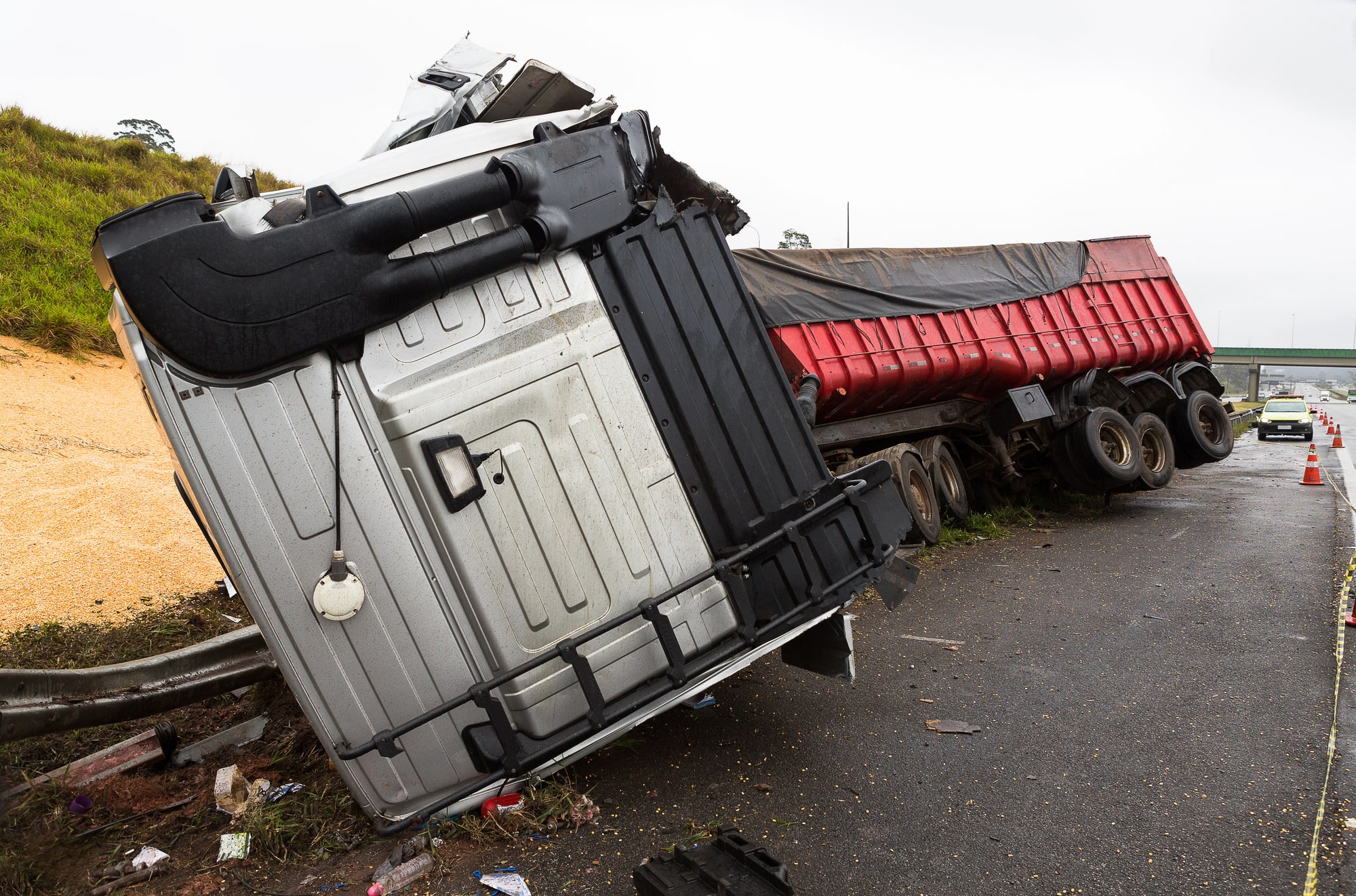 trucking accident in Roseville, CA